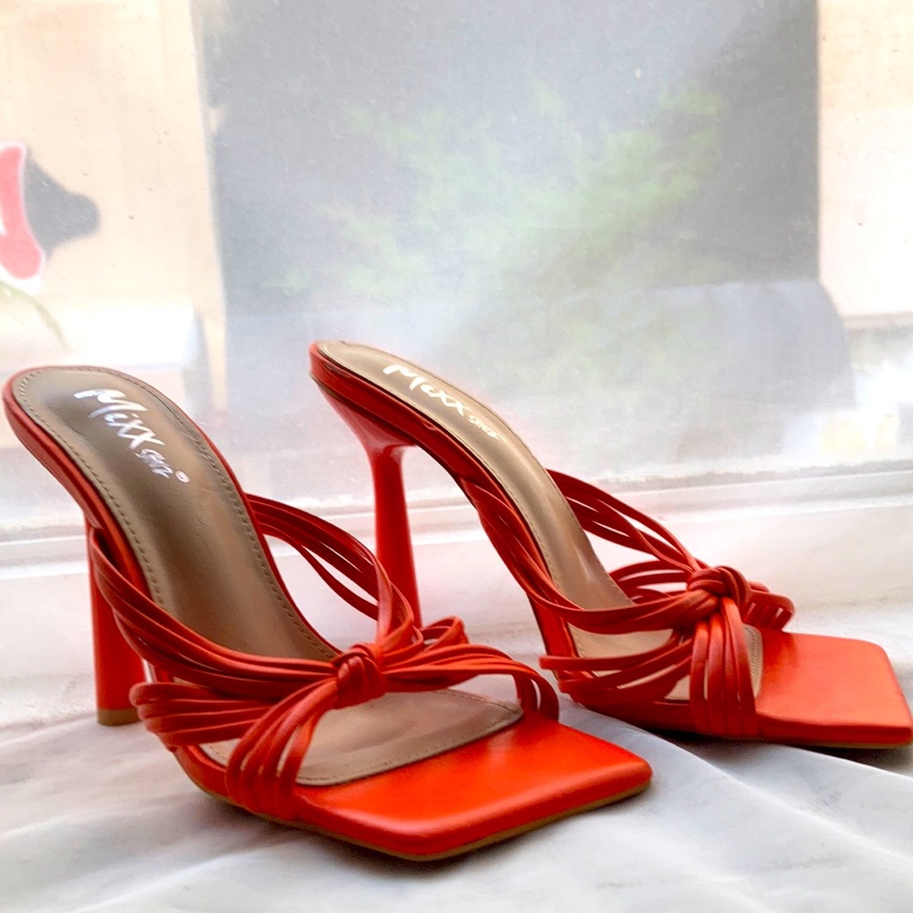 Trendy heeled sandals